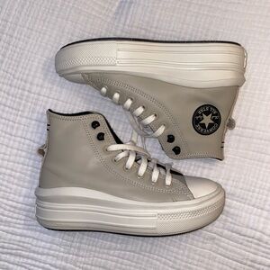 Chuck Taylor All Star Move Hi High Top Fleece-Lined Leather
